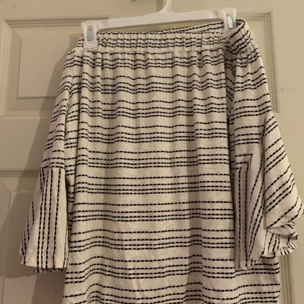 Off the shoulder shirt